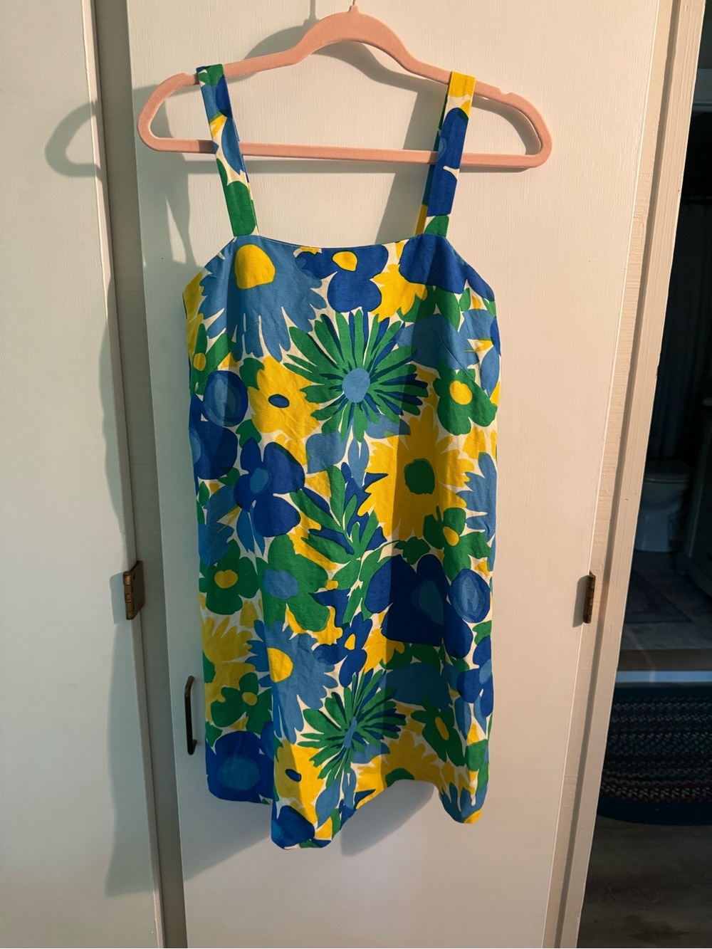 Tropical J. Crew floral dress